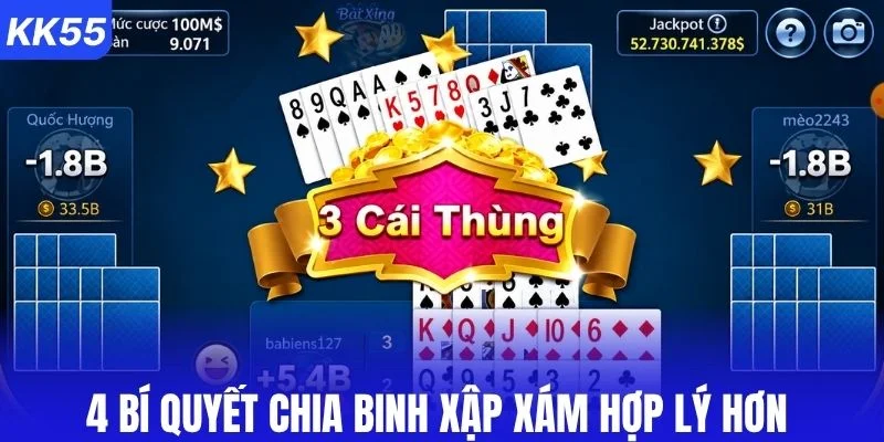4 bí quyết chia binh xập xám hợp lý hơn